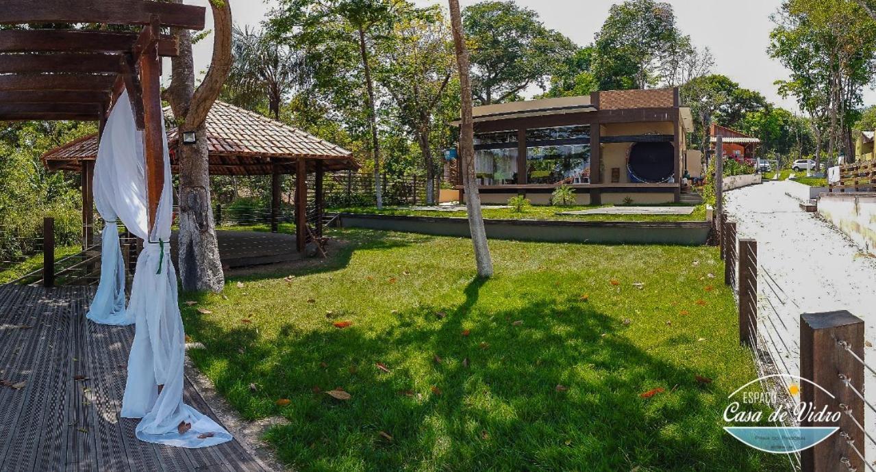 Chales Casa De Vidro Alter do Chão Ngoại thất bức ảnh